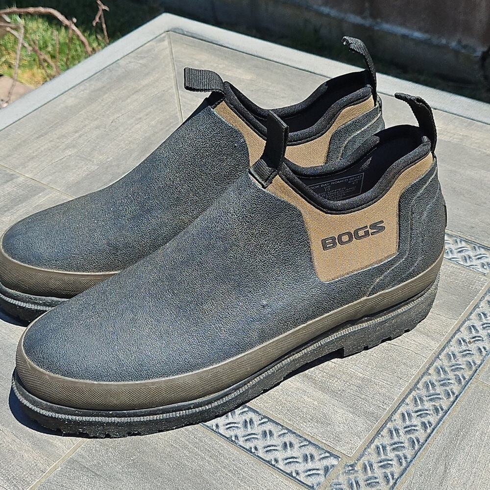 BOGS Tillamook Bay Romeo Rain Slip On Shoes 10